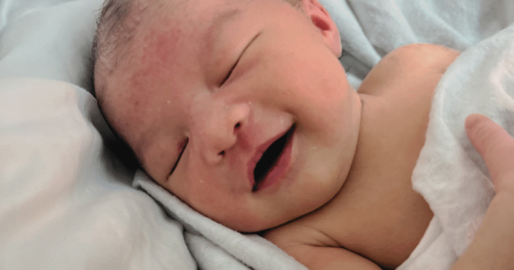 The birth story of this sweet girl